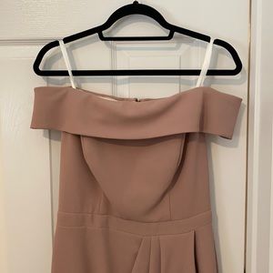 BHLDN Dusty Rose Formal Dress